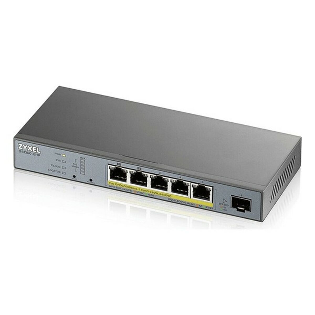Komutatorius ZyXEL GS1350-6HP-EU0101F 12 Gbps